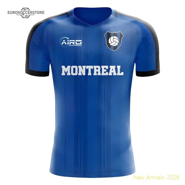 2025-2026 Montreal Home Concept Football Shirt-Football Jersey Hub