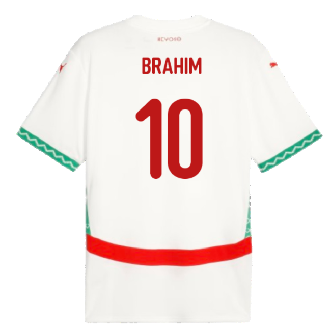 2024-2025 Morocco Away Shirt (Brahim 10)-Football Jersey Hub