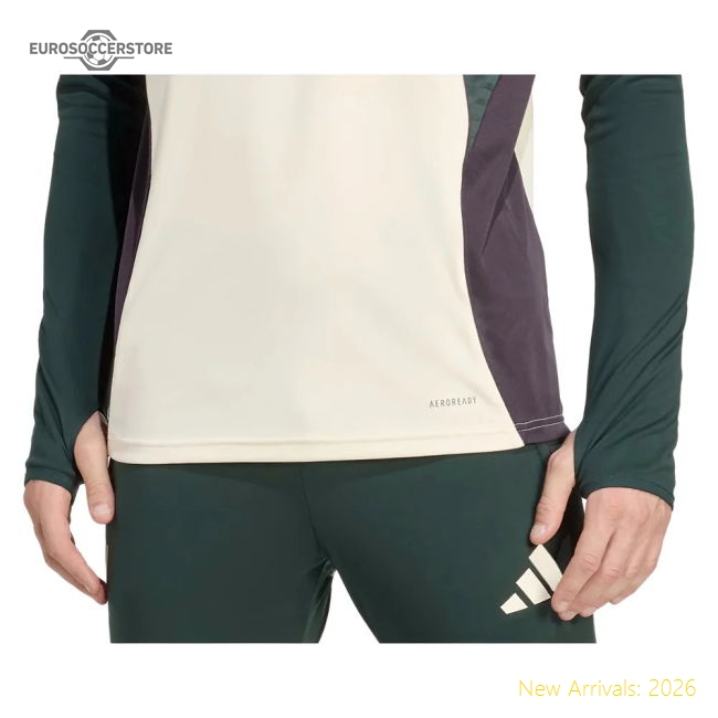 2025-2026 Juventus EU Training Top (Ecru Tint)-Football Jersey Hub