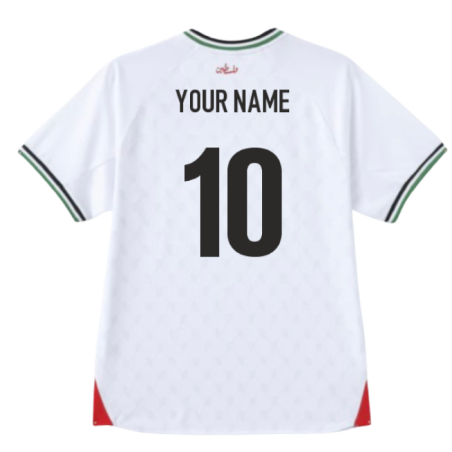 2024-2025 Palestine Home Shirt (Your Name)-Football Jersey Hub