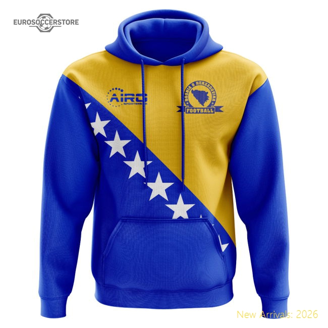 2025-2026 Bosnia Herzegovina Home Concept Hoody-Football Jersey Hub
