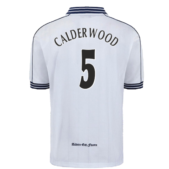 1997-1999 Tottenham Home Pony Retro Shirt (Calderwood 5)-Football Jersey Hub