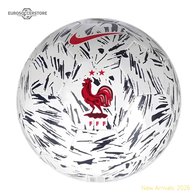 2020-2021 France Nike Supporters Football (White)-Football Jersey Hub