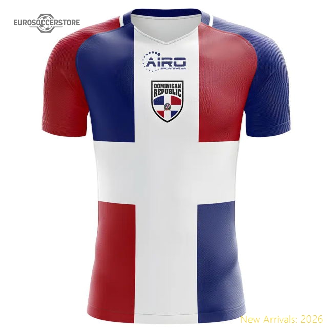 2025-2026 Dominican Republic Home Concept Football Shirt - Womens-Football Jersey Hub