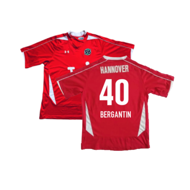 Hannover 2008-09 Home Shirt ((Excellent) M) (Bergantin 40)-Football Jersey Hub