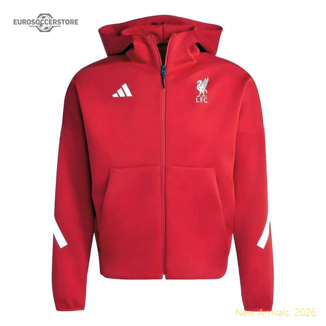 2025-2026 Liverpool Anthem Jacket (Red)-Football Jersey Hub