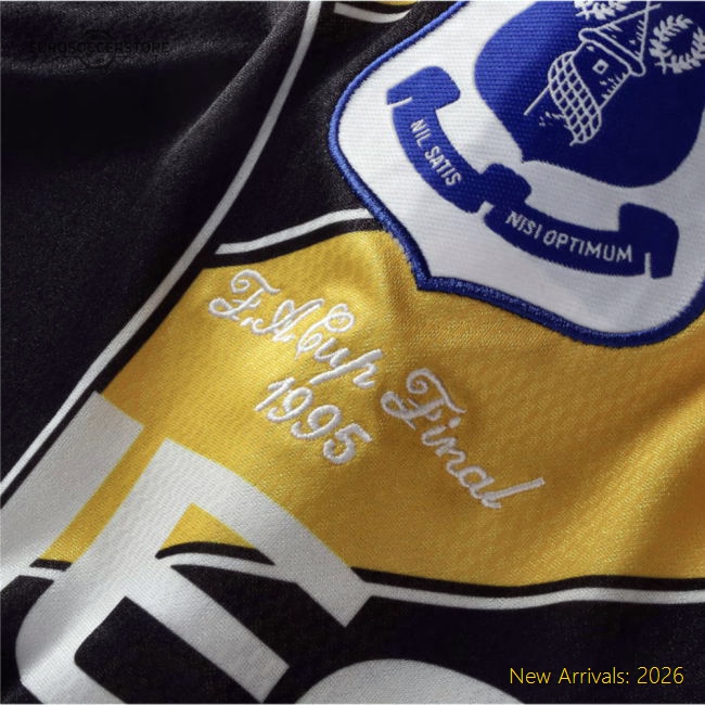 1995 Everton FA Cup Final Retro Goalkeeper Shirt-Football Jersey Hub