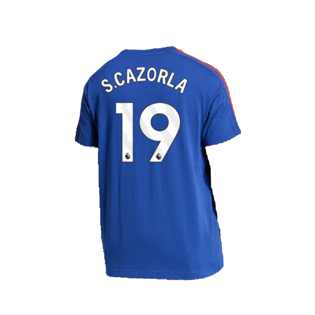 2024-2025 Arsenal DNA Tee (Victory Blue) (S.Cazorla 19)-Football Jersey Hub