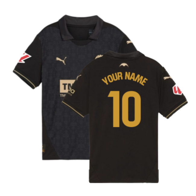 2024-2025 Valencia Away Shirt (Kids) (Your Name)-Football Jersey Hub