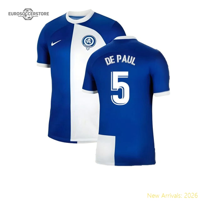 2023-2024 Atletico Madrid Away Shirt (De Paul 5)-Football Jersey Hub