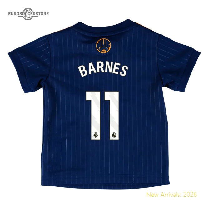 2025-2026 Newcastle Third Baby Kit (Barnes 11)-Football Jersey Hub
