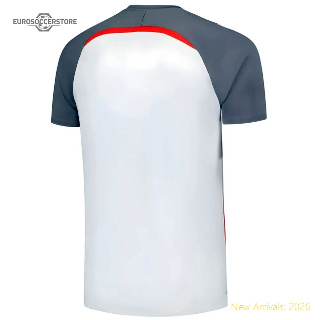 2025-2026 Sunderland Training Polo Shirt (White)-Football Jersey Hub