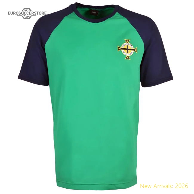 Northern Ireland Raglan Sleeve T-Shirt-Football Jersey Hub