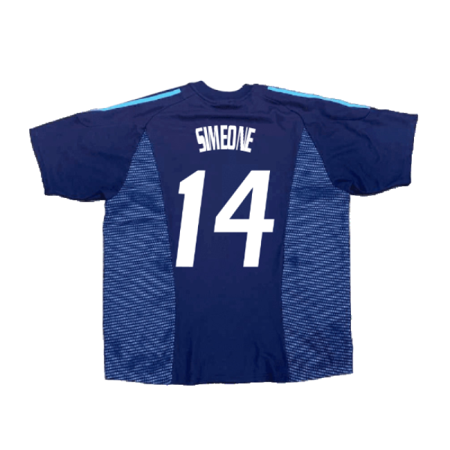 Argentina 2002-04 Away Shirt ((Excellent) XL) (Simeone 14)-Football Jersey Hub