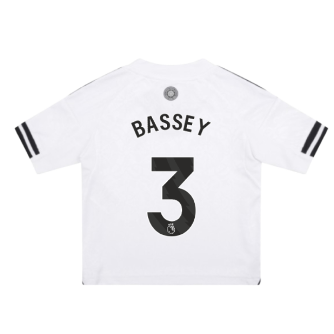 2025-2026 Fulham Home Mini Kit (Bassey 3)-Football Jersey Hub