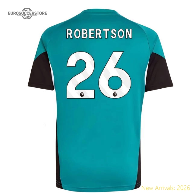 2025-2026 Liverpool EU Training Jersey (Green) - Kids (Robertson 26)-Football Jersey Hub