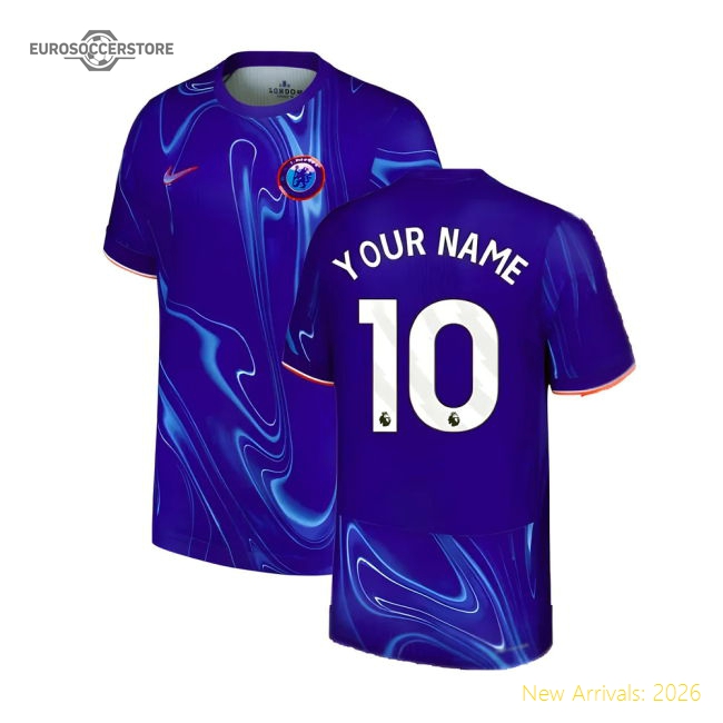 2024-2025 Chelsea Home Authentic Dri-Fit ADV Shirt (Your Name)-Football Jersey Hub
