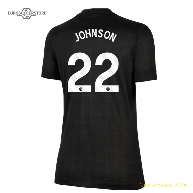 2025-2026 Tottenham Away Shirt (Womens) (Johnson 22)-Football Jersey Hub