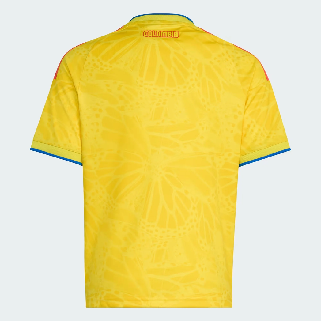 Colombia 2026 Home Jersey Youth – Colombia National Team Soccer Shirt Kids-Football Jersey Hub