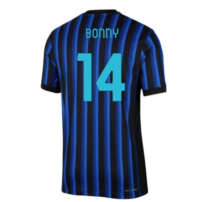 2025-2026 Inter Milan Home Authentic Dri-Fit ADV Shirt (Bonny 14)-Football Jersey Hub