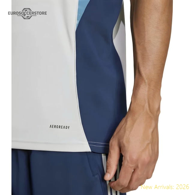 2025-2026 Arsenal Training Shirt (Grey Two)-Football Jersey Hub