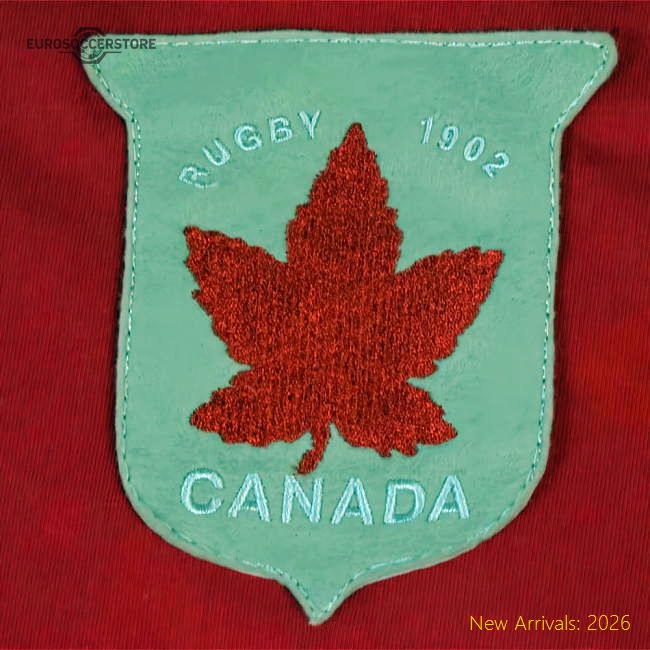 Canada Rugby T-Shirt - Red/White-Football Jersey Hub