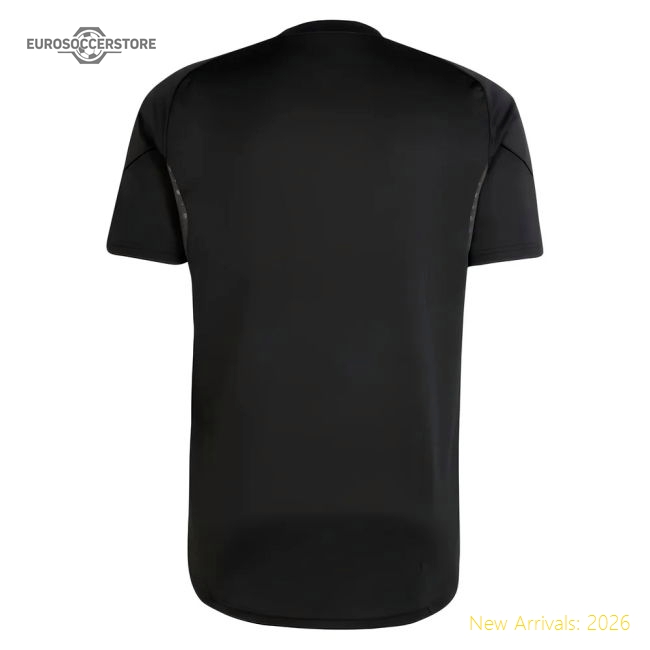2025-2026 Juventus Training Shirt (Black)-Football Jersey Hub