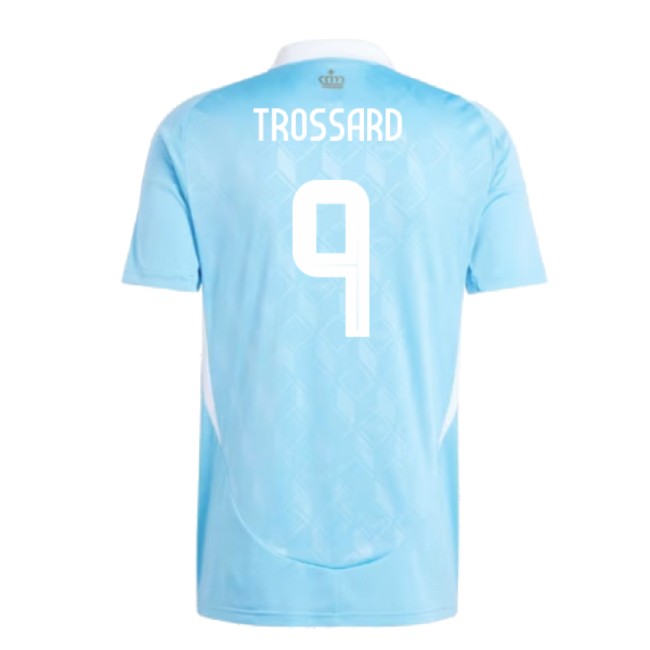 2024-2025 Belgium Away Shirt (Trossard 9)-Football Jersey Hub