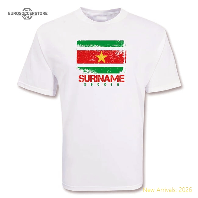 Suriname Soccer T-shirt-Football Jersey Hub