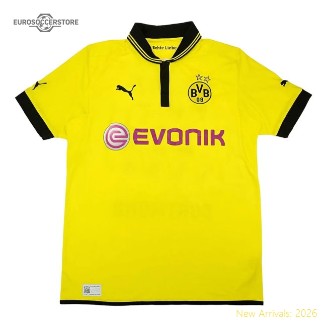 Borussia Dortmund 2012-13 Home Shirt (Very Good)-Football Jersey Hub