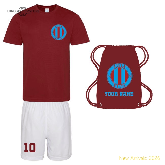 Personalised Villa Training Kit Package-Football Jersey Hub