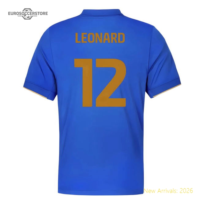 2025-2026 Birmingham City Home Shirt (Leonard 12)-Football Jersey Hub
