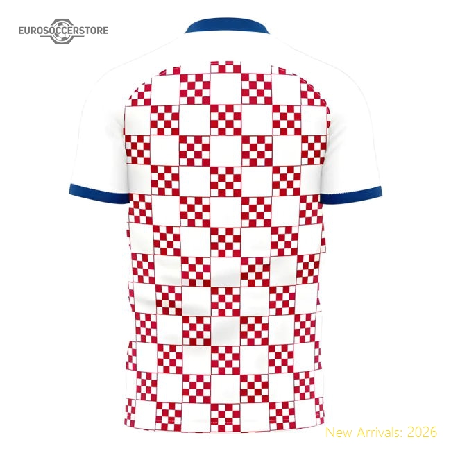Croatia 2025-2026 Home Concept Football Kit (Libero) - Baby-Football Jersey Hub