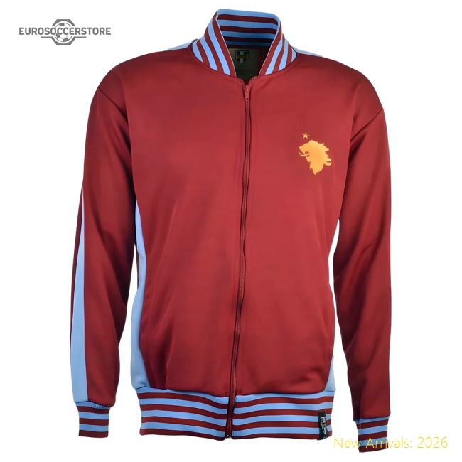 Aston Villa Retro Track Top-Football Jersey Hub