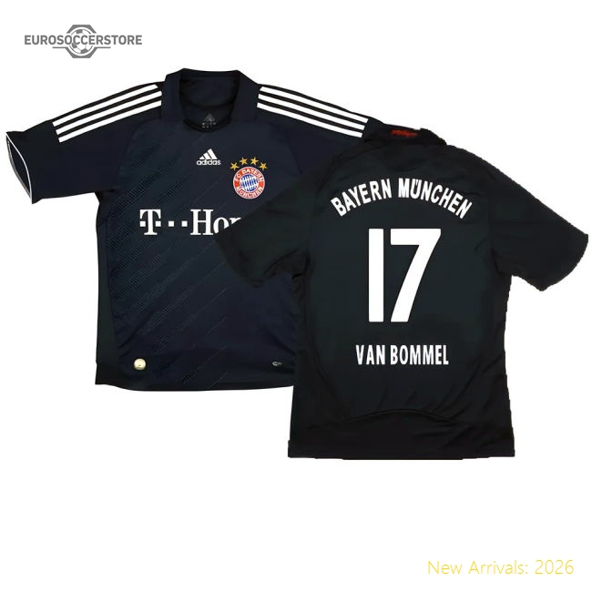 Bayern Munich 2008-10 Away Shirt ((Excellent) S) (Van Bommel 17)-Football Jersey Hub