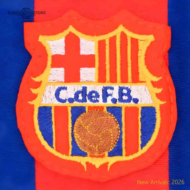 Barcelona 1960s Retro Football Shirt-Football Jersey Hub
