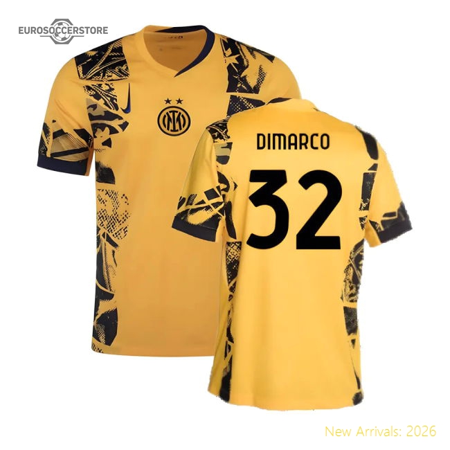 2024-2025 Inter Milan Third Shirt (Dimarco 32)-Football Jersey Hub