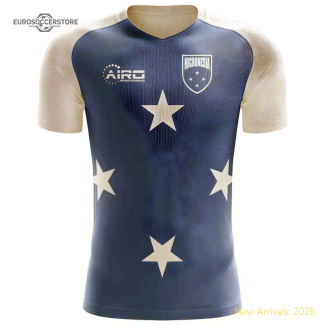 2025-2026 Micronesia Home Concept Football Shirt - Womens-Football Jersey Hub