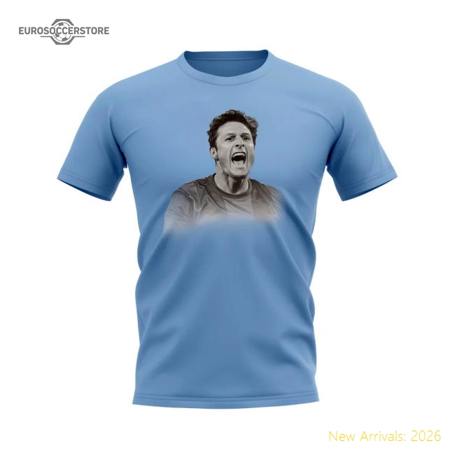 Javier Zanetti Inter Milan Legend T-Shirt (Sky)-Football Jersey Hub