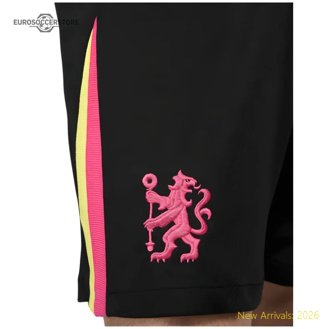 2024-2025 Chelsea Third Shorts (Black)-Football Jersey Hub