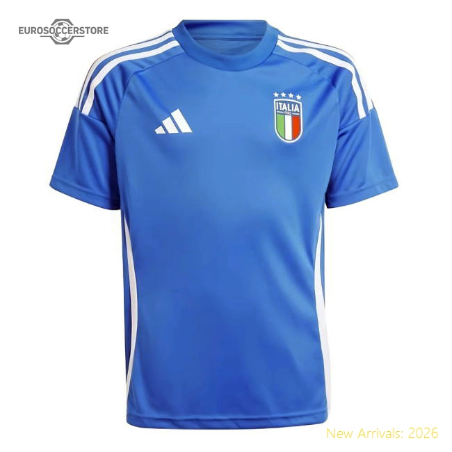 2024-2025 Italy Home Fan Jersey (Kids) (PIRLO 21)-Football Jersey Hub