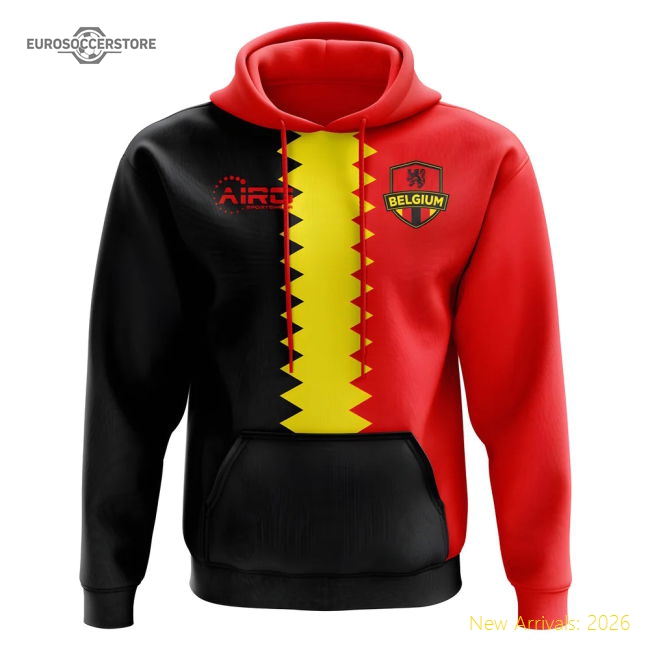 2025-2026 Belgium Home Concept Hoody-Football Jersey Hub