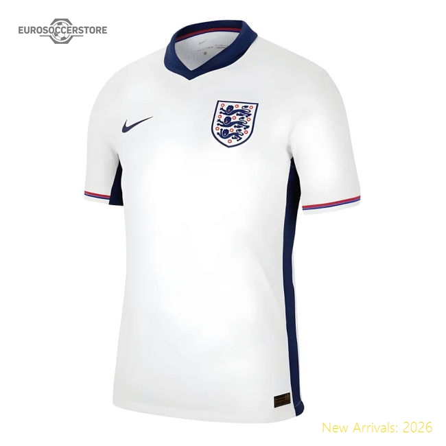 2024-2025 England Home Match Dri-Fit ADV Authentic Shirt-Football Jersey Hub
