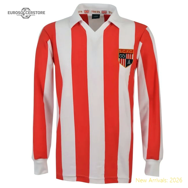Stoke City 1977-81 Retro Football Shirt-Football Jersey Hub