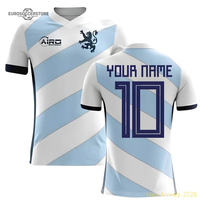 2025-2026 Scotland Away Concept Football Shirt (Your Name)-Football Jersey Hub