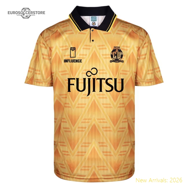 Cambridge United 1991-1993 Home Retro Shirt-Football Jersey Hub