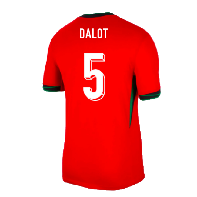 2024-2025 Portugal Home Shirt (Dalot 5)-Football Jersey Hub
