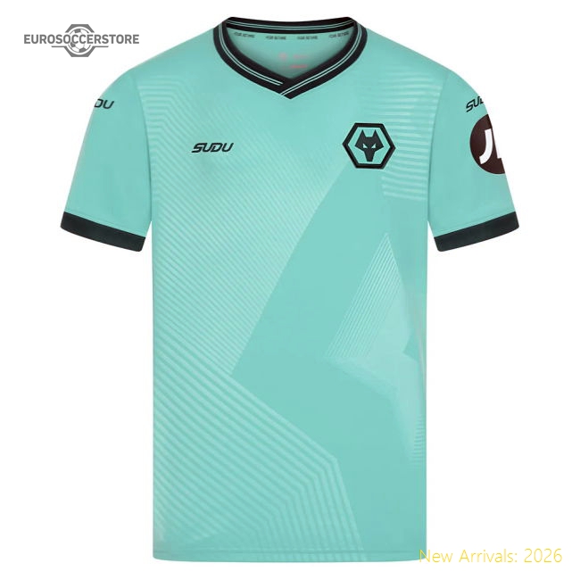 2025-2026 Wolves Away Shirt (Kids)-Football Jersey Hub