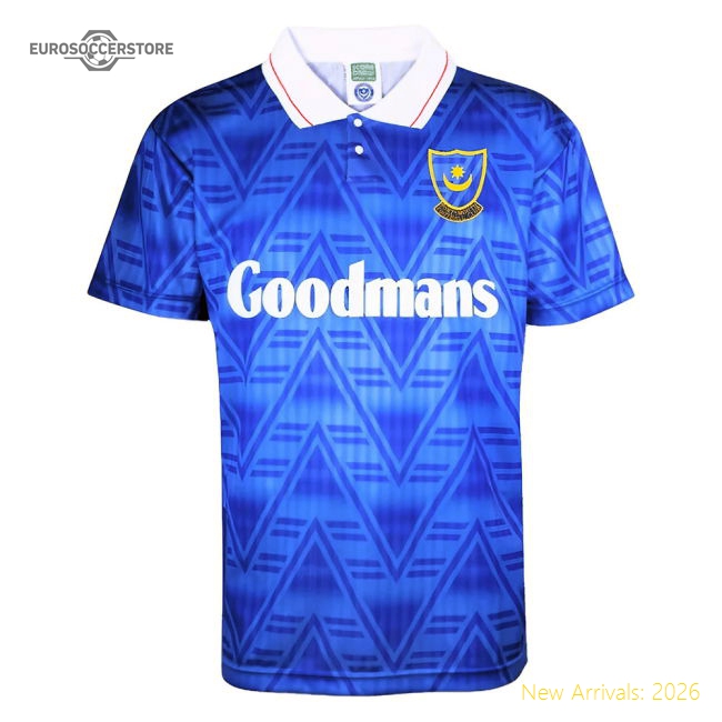 Portsmouth 1992 FA Cup Semi Final Shirt (Anderton 11)-Football Jersey Hub