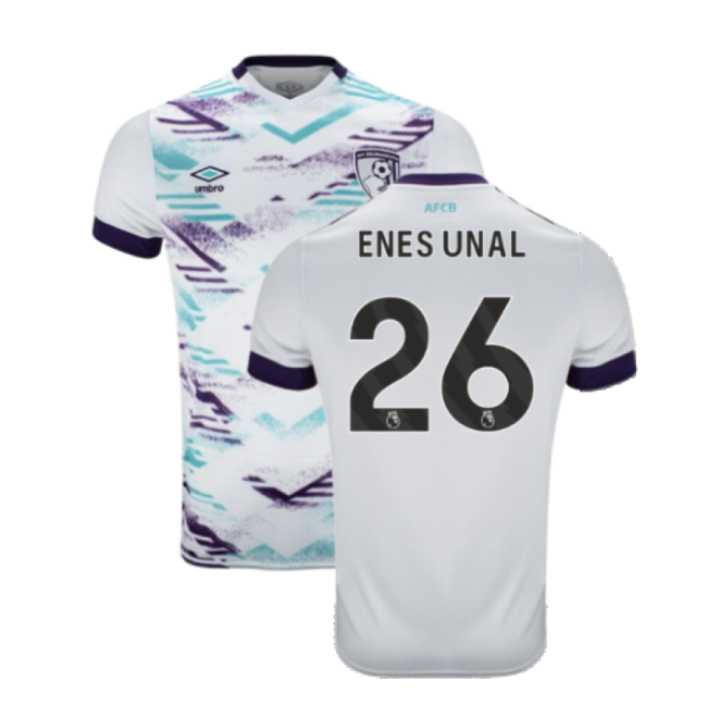 2024-2025 Bournemouth Away Shirt (Enes Unal 26)-Football Jersey Hub